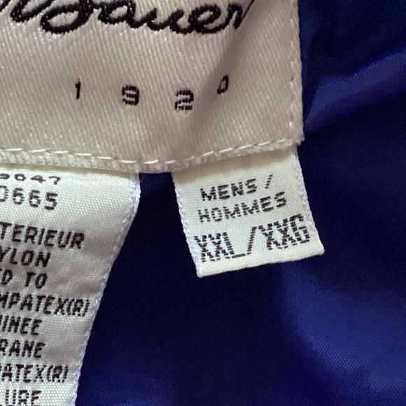 Eddie Bauer Men's Blue Ski Snow Pants Size XXL Soft Shell Waterproof - Picture 10 of 13